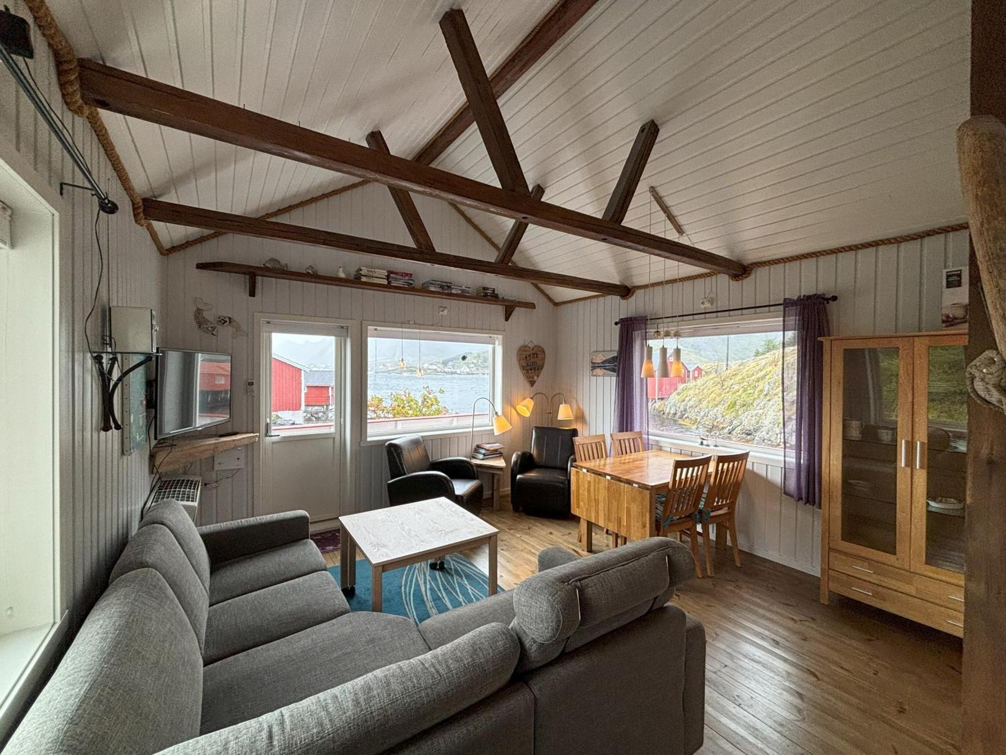 Buodden Rorbuer - Fisherman Cabins Sørvågen Zewnętrze zdjęcie